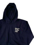 Mexican Fucking Chef Navy Hoodie Chain Stitich Embriodery - Navy / Ivory