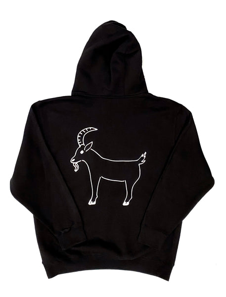 Black Art GOAT Hoodie - Printed/Ivory