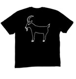 Black Art GOAT Tee - Printed/Ivory