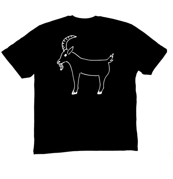 Black Art GOAT Tee - Printed/Ivory