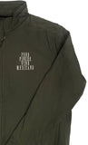 PPVM Shell Rain Fleece-Lined Performance Jacket - Army Green / Ivory