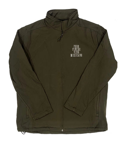 PPVM Shell Rain Fleece-Lined Performance Jacket - Army Green / Ivory