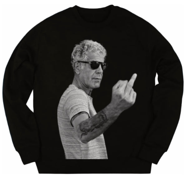 AB - Mexican Quote Black Crewneck