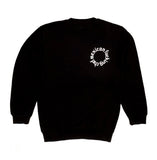 Mexican Fucking Chef  Round Logo Crewneck Black / White Print