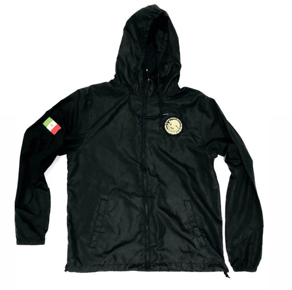 24/7 Veinticuatro/ Siete Mexico Classic Light Weight Track Jacket - Jet Black