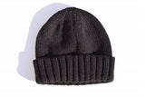 M Gold Black Beanie