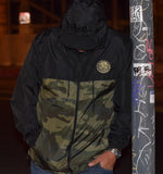 Mexico Classic Light Weight Track Jacket - Two Tone Black/Camo