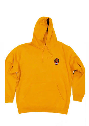 Premium Mustard Calavera Hoodie