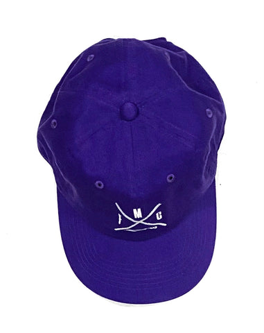 MFC X Dad Hat Deep Purple  / White Thread