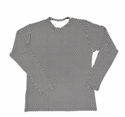 DIRTBAG LONG SLEEVE 100% Custom No Print CHECKERS