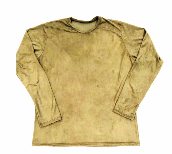 DIRTBAG LONG SLEEVE 100% Custom No Print SAND SUEDE