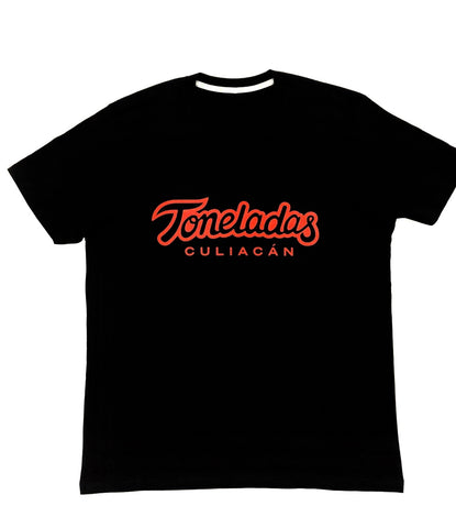 Toneladas Classic Tee Black / Wine Print