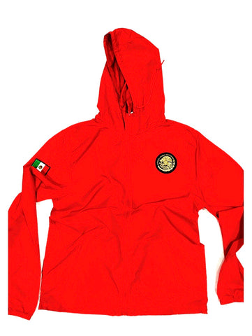 24/7 Veinticuatro/ Siete Mexico Classic Light Weight Track Jacket - True Red