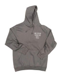 Mexican Fucking Chef  Cement Premium Hoodie - White Print -