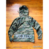 Mexico Classic Light Weight Track Jacket - FULL CAMO 3M" WHITE PRINT"