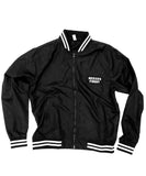 Mexico's Finest Black Stripped Bomber Jacket - Frontal Patch NO PRINT