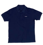 Polo Knife Mexican Fucking Chef Navy Blue- White