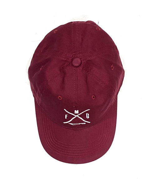 MFC X Dad Hat Wine / White Thread