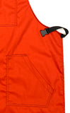 Mexican Fucking Chef Apron  Cotton Twill Orange / Black  Accents   -