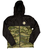 Mexico Classic Light Weight Track Jacket - Two Tone Black/Camo