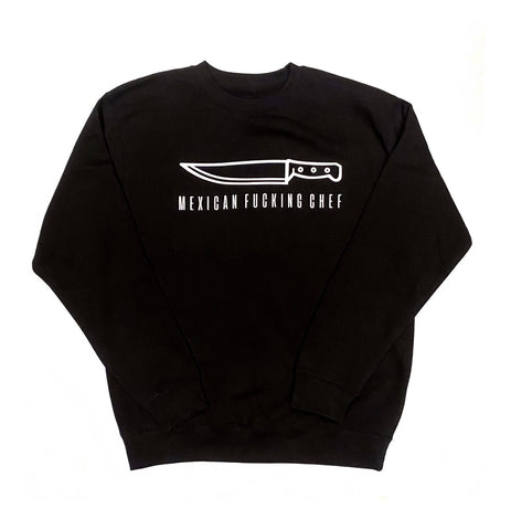 Mexican Fucking Chef II Black Crewneck