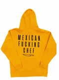 Mexican Fucking Chef Mustard Premium Hoodie -Mustard  / Black