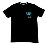 Mexican Fucking Chef - Batalla Tee - Black / Powder Blue Print