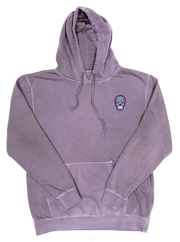 Vintage Purple Calavera Hoodie - Purple Calavera