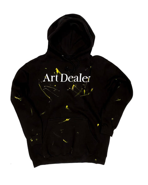 Art Dealer Black White Print / Multi color accents