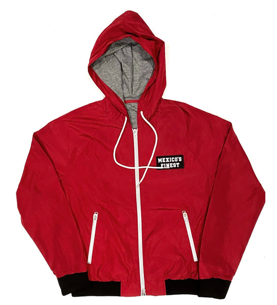 Premium Mexico's Finest Premium Hooded Jacket / Cardinal