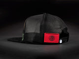 MEXICO Camo /Black  Patched Trucker Hat